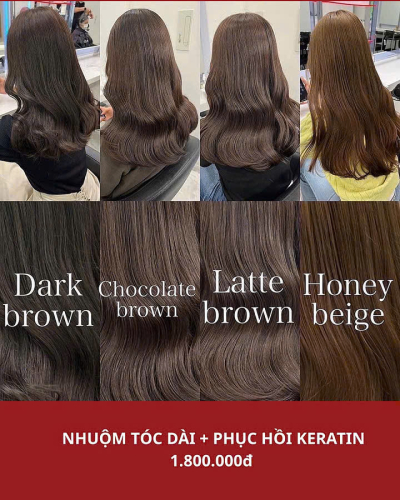 Nhuộm tóc đẹp